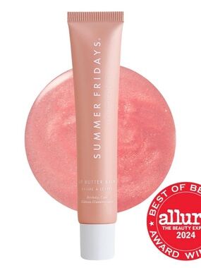 Summer Fridays Pink Lip Butter Balm - Hydrating Pink Lip Tint NWT